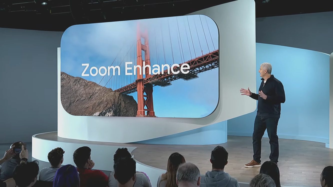 Zoom Enhance sẽ lấp đầy khoảng trống giữa các Pixel một cách thông minh