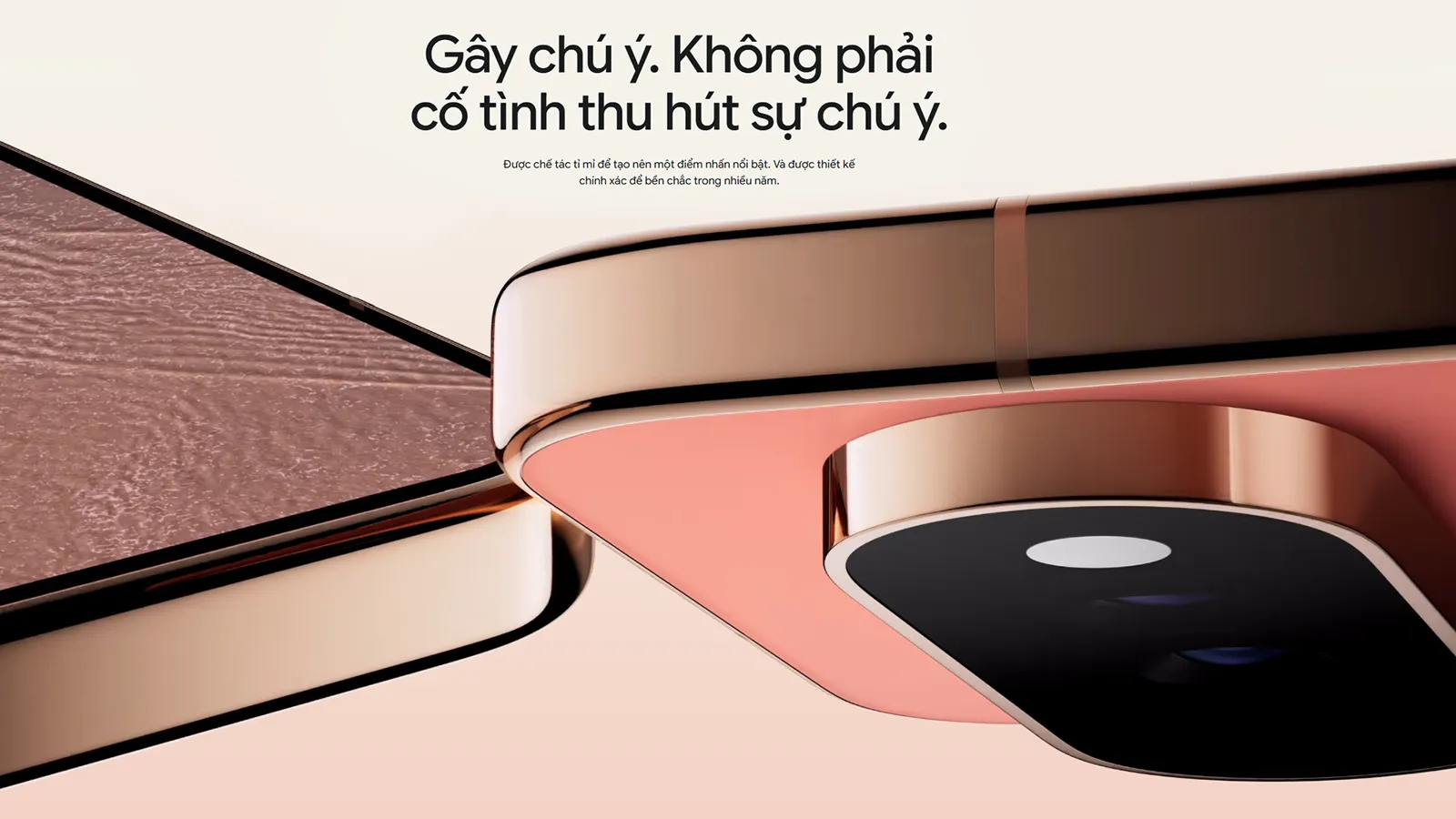 Google Pixel 11 Pro tiếp tục sử dụng thiết kế cao cấp với khung kim loại hoàn thiện bóng và cụm camera đặc trưng của dòng Pixel Pro.