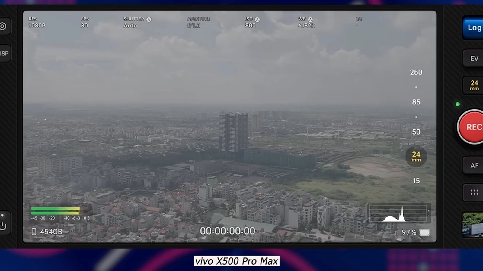 Đánh giá camera vivo X500 Pro Max: ZEISS APO 200MP có gì nổi bật? 9 vivo X500 Pro Max hỗ trợ lọc tiếng gió giúp chất lượng video tốt hơn khi thu âm